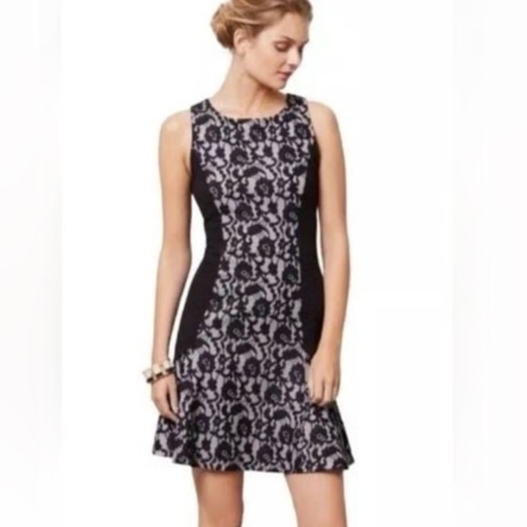 Maeve Dresses & Skirts - Maeve women’s sleeveless lace fit-and-flare dress Sz.M wedding, cocktail, party